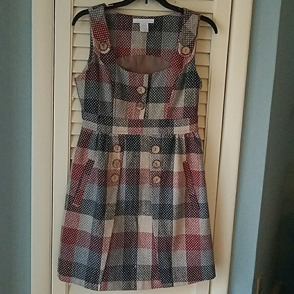 Charlotte Russe checkered dress